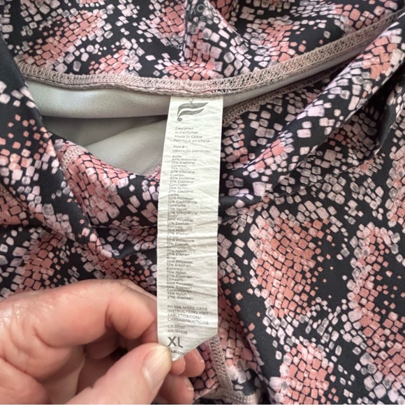 Fabletics Byzantine Posie Define Powerhold High-Waisted Legging Size XL - Picture 10 of 15